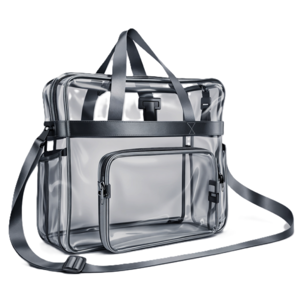 Premium Stadium-Approved Clear Tote (12"x6"x12")