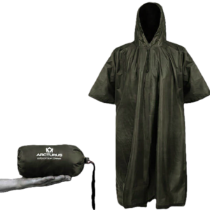 Pocket-Sized Emergency Rain Poncho