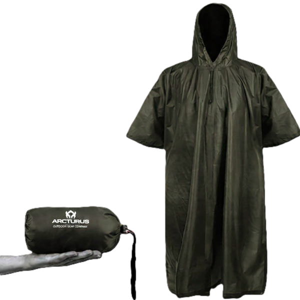 Pocket-Sized Emergency Rain Poncho