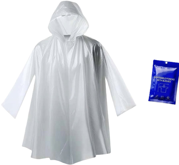 Pocket-Sized Emergency Rain Poncho
